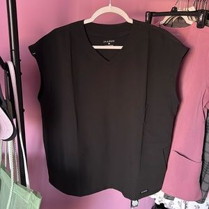 Jaanuu oversized scrub top